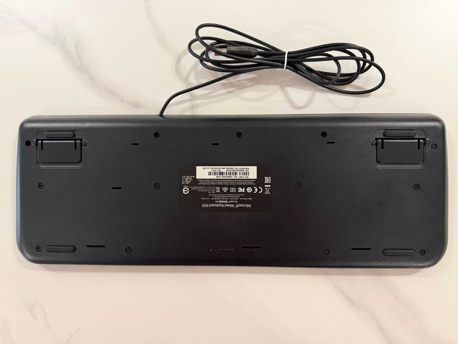 Teclado Microsoft Wired Keyboard 600 USB – Impecável