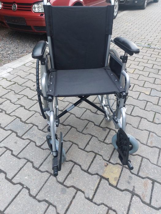 Wózek inwalidzki aluminiowy