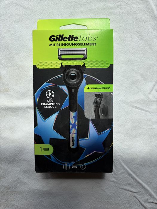 Maszynka do Golenia Gillette labs Limitowana UEFA Champions League 1 Wkład