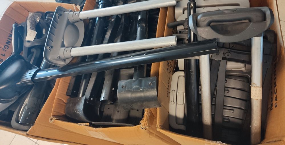 Części zamienne do walizek podróżnych, stelaż, kółka