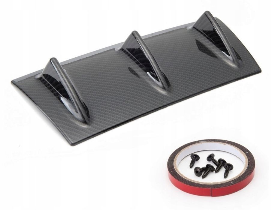 Dyfuzor Dokładka Lip Aerodynamiczna Uniwersalna 3X