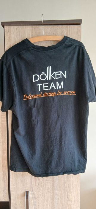 Czarna koszulka Dollken Team