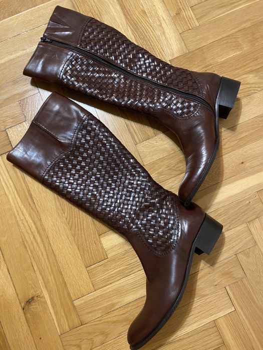 Buty sezonowe, naturalna skóra