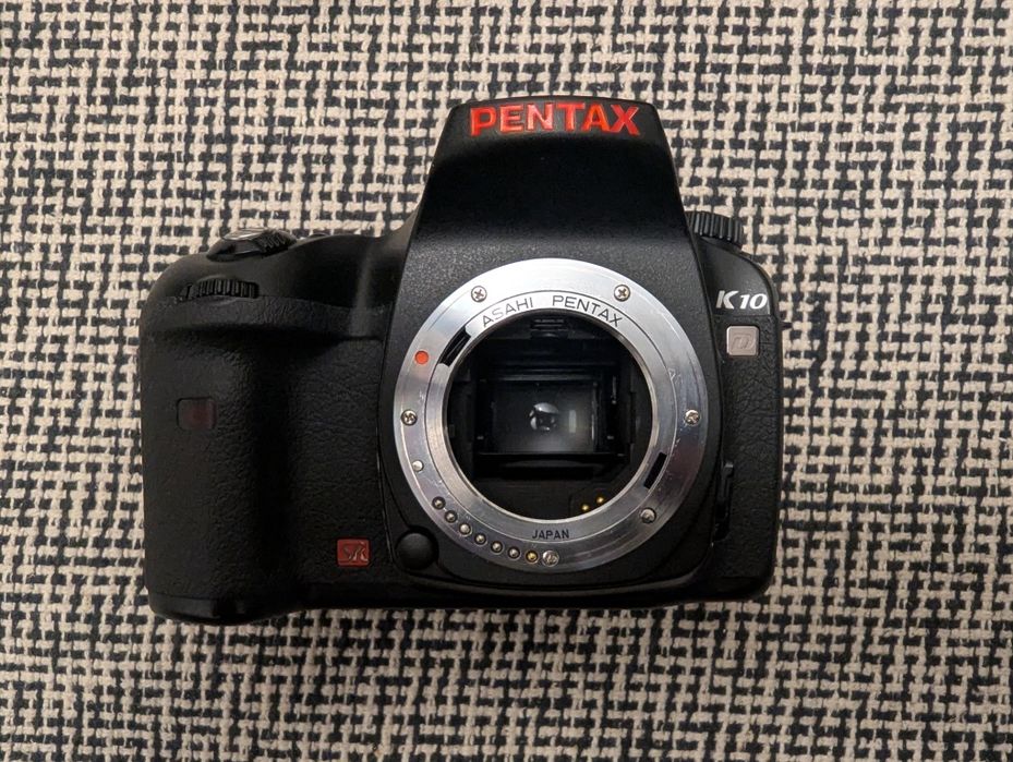 Mega Zestaw Pentax K10D Obiektywy Takumar Grip Baterie Lustrzanka Apar