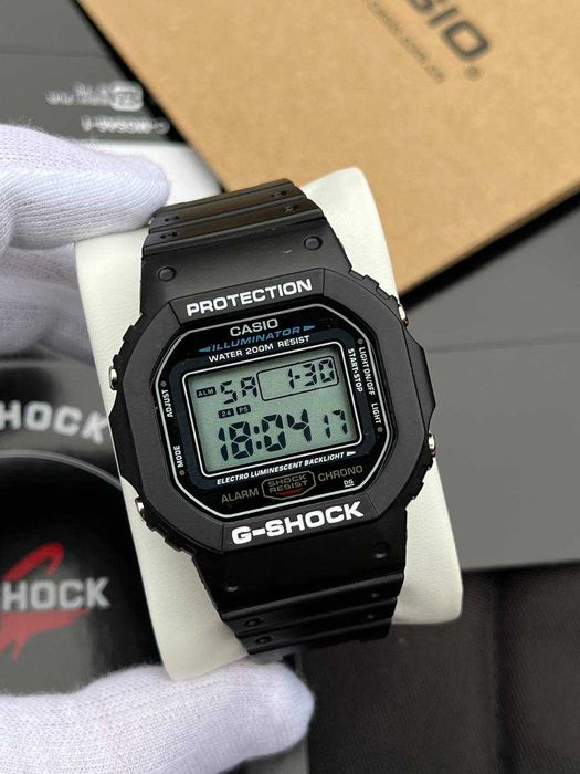 Годинник Casio G-Shock DW-5600E-1VER | часы наручные | militari спорт