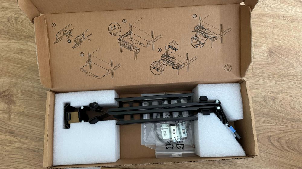 Organizator okablowania dla Dell PowerEdge R550/R720/R730 (0CCY3K 2U)