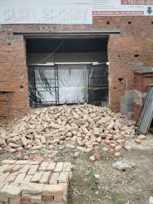 Cegła  z rozbiórki 1 zl
