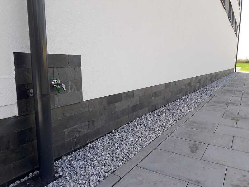 ŁUPEK Black Slate | naturalne | 30x10x0,8-1,3cm