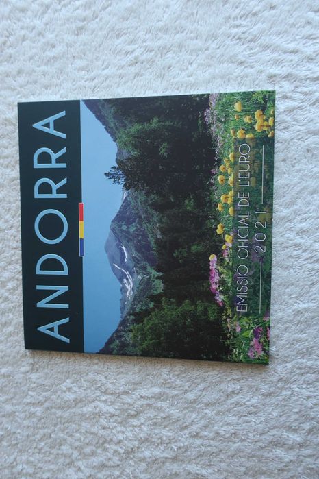 Carteira set Moedas EURO Coins - ANDORRA (Vários Anos)