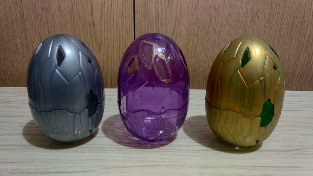 Набір фігурок яєць роз'ємних з 3 штук