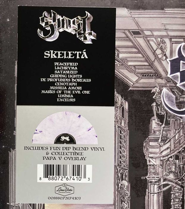 Вінілова платівка Ghost - Skeletá (2025) Limited, різні кольори