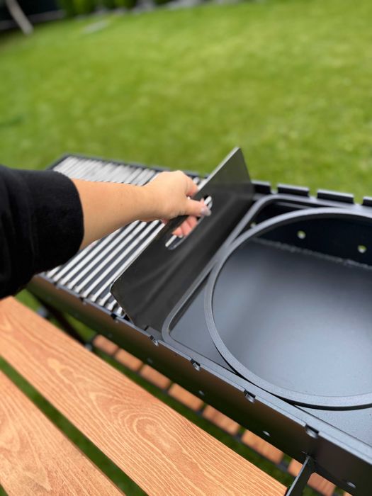 Мангал-барбекю 5 мм - міцність, перевірена вогнем! Мангал з решіткою!