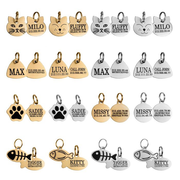 Бирка Для Щенков Брелок На Ключи Жетон Адресник Медальйон Гравіювання