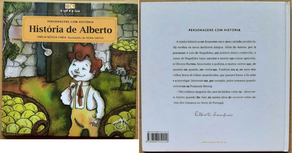 História de Alberto
Personagens com História
de Emília Nóvoa Faria