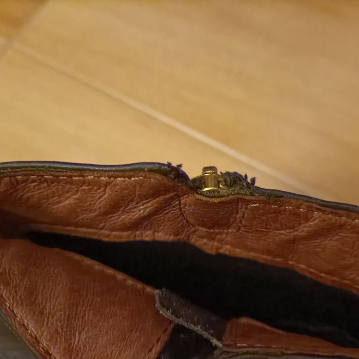 Botas em pele como novas