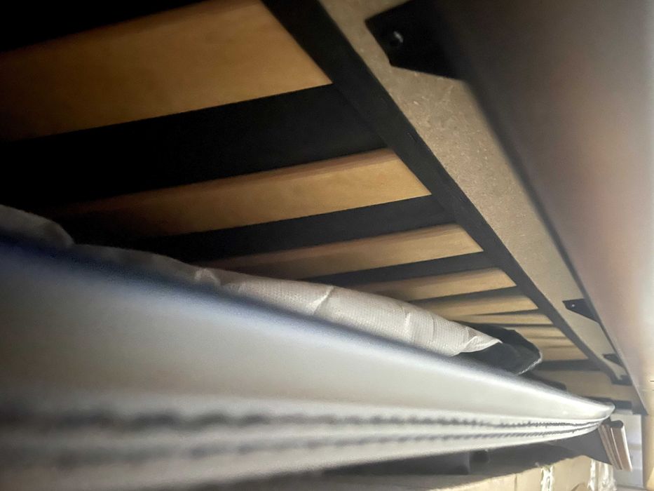 Ikea dark blue futon, Lisbon collection only