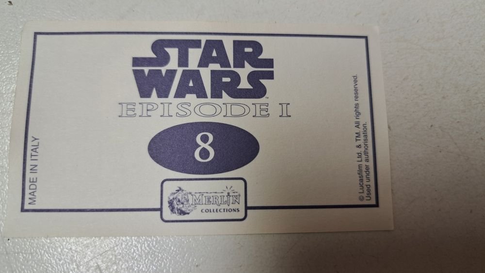 Conjunto 110 Cromos - STARWARS Episode I