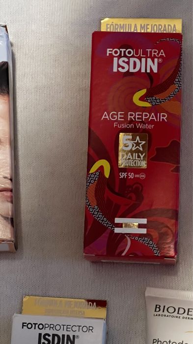 Protetor solar ISDIN Fusion Water 50+ e Bioderma