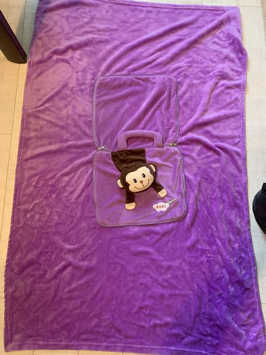 Kocyk milutki koc poduszka maskotka gratis!