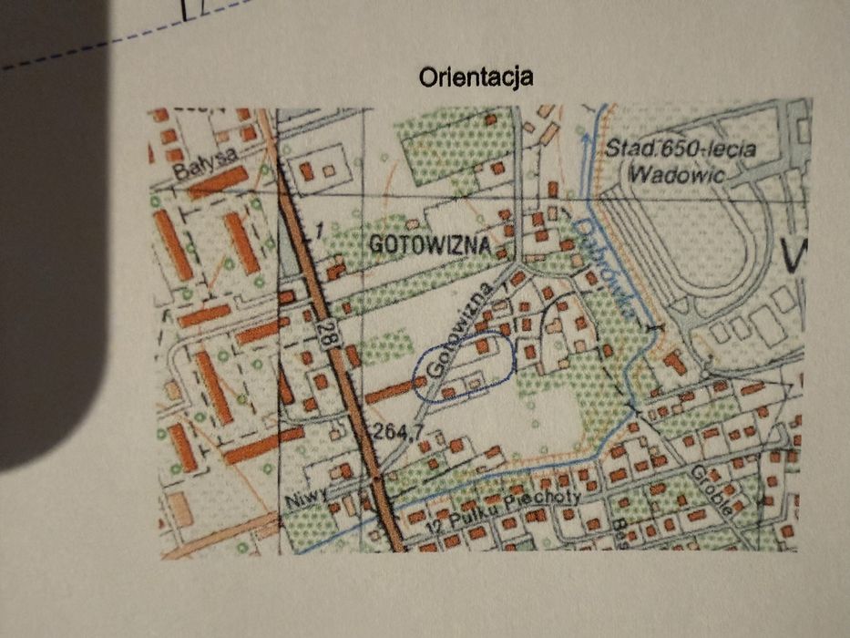 Działka budowlana  Wadowice  10 arów