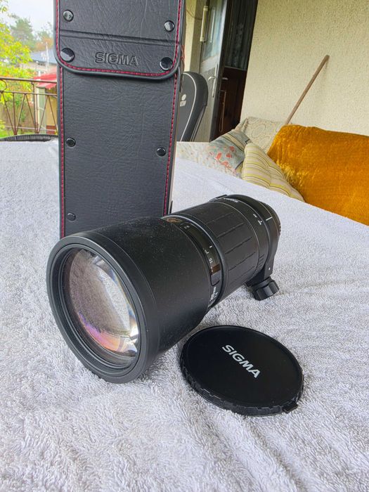 Obiektyw Sigma 300mm f/4 APO Tele Macro | Stan Kolekcjonerski | Futerał