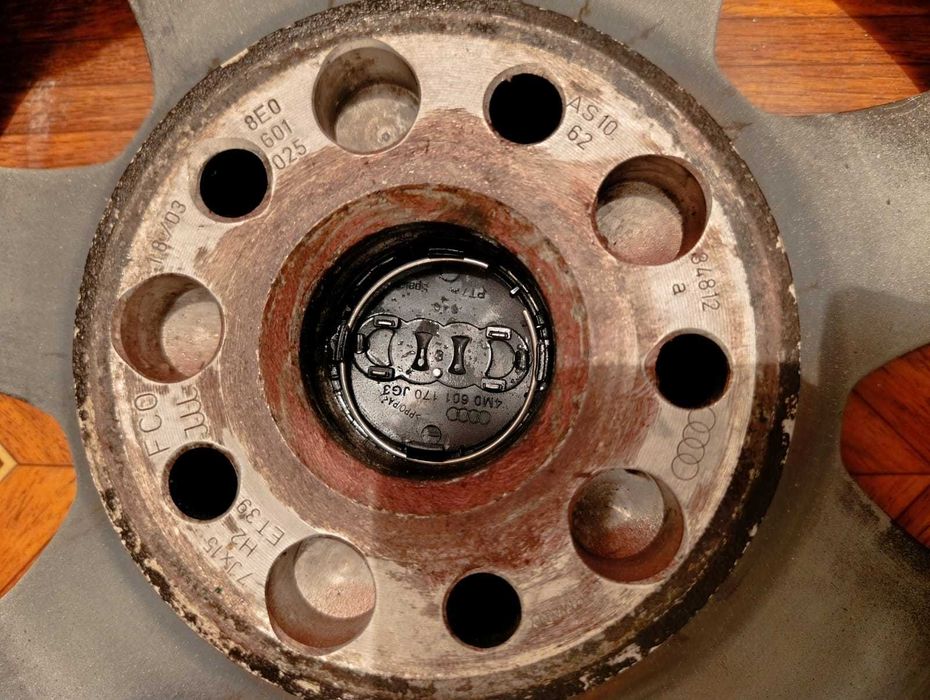 Диски комплект audi r15 5*112 з шинами 195/65