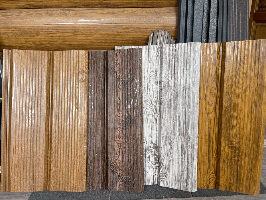 Металевий сайдинг, металевий блок хаус, металевий євробрус.