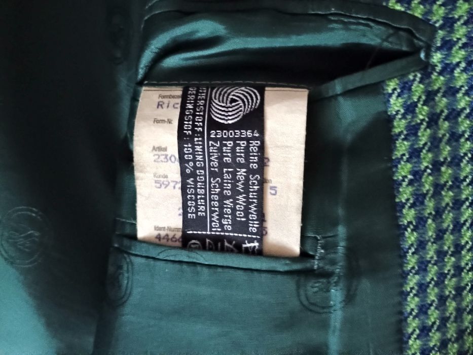 Marynarka męska wełniana