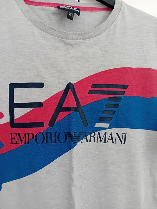 #EA7 Emporio Armani T-shirt szary S