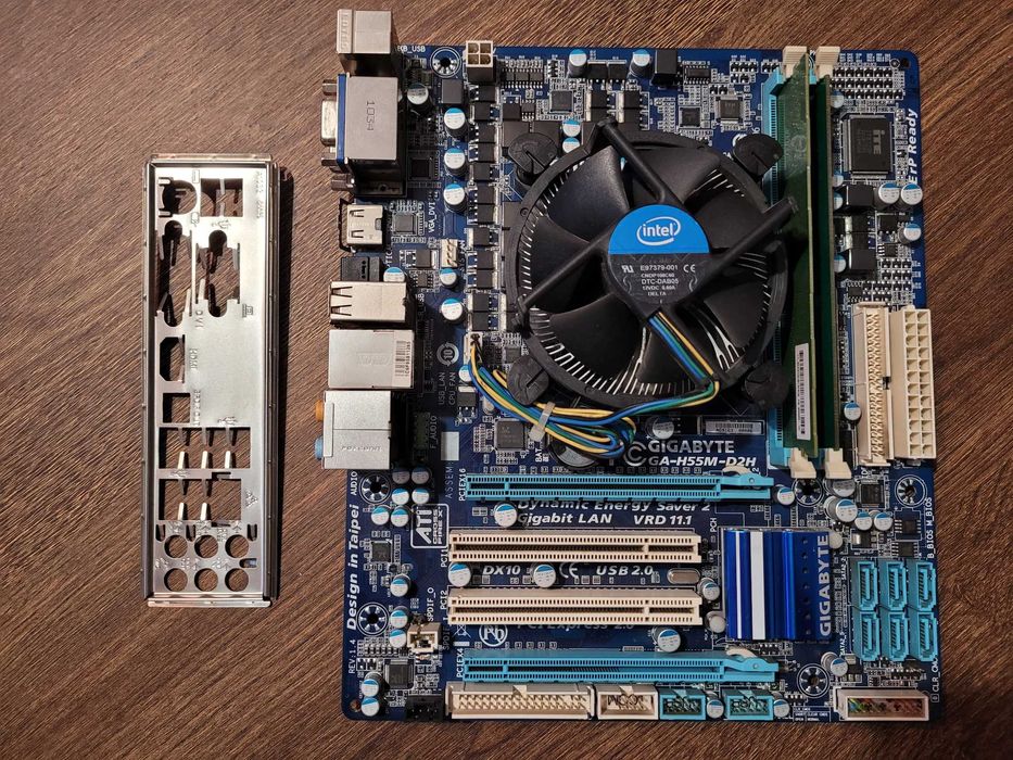 Platforma na Intelu GA-H55M-D2H + I3 530 + iGPU
