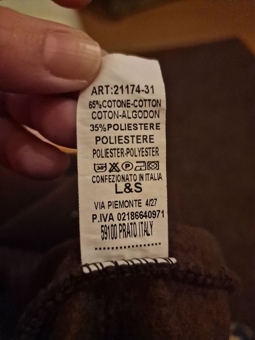 Fato de treino castanho cardado