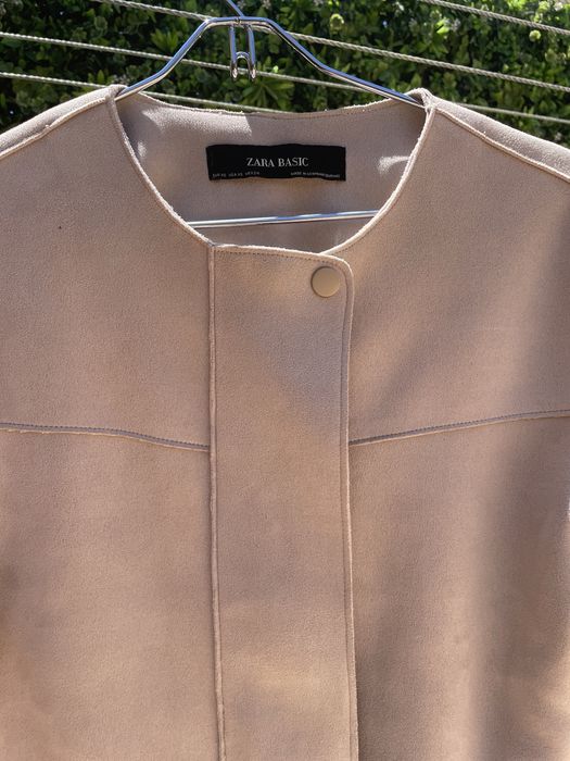 Casaco Zara (XS, bege)