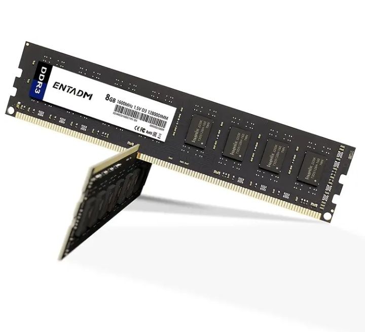 ENTADM Високопродуктивна DDR3 для ОЗУ - 8GB, 1600 MHz PC3 Пам'ять,