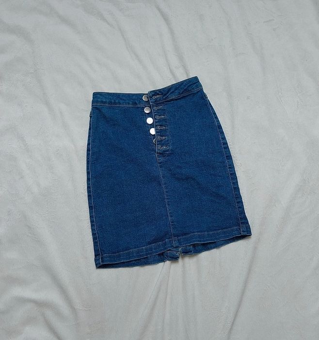 Jeansowa obcisła spódnica mini Tally WeijlXS