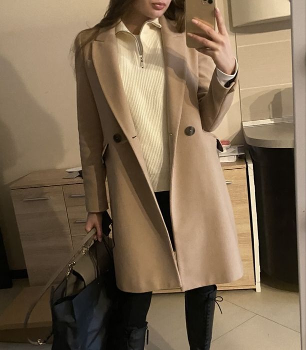 Пальто Zara дуже стильне