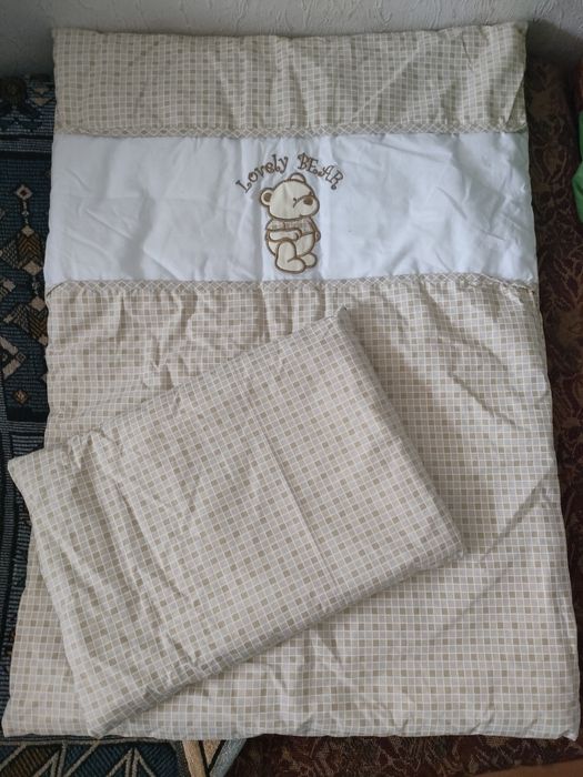 Komplet pościeli do łóżeczka  niemowlęcego