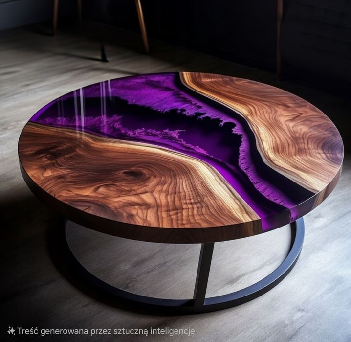 Stoły epoksydowe inwidualne zamówienia