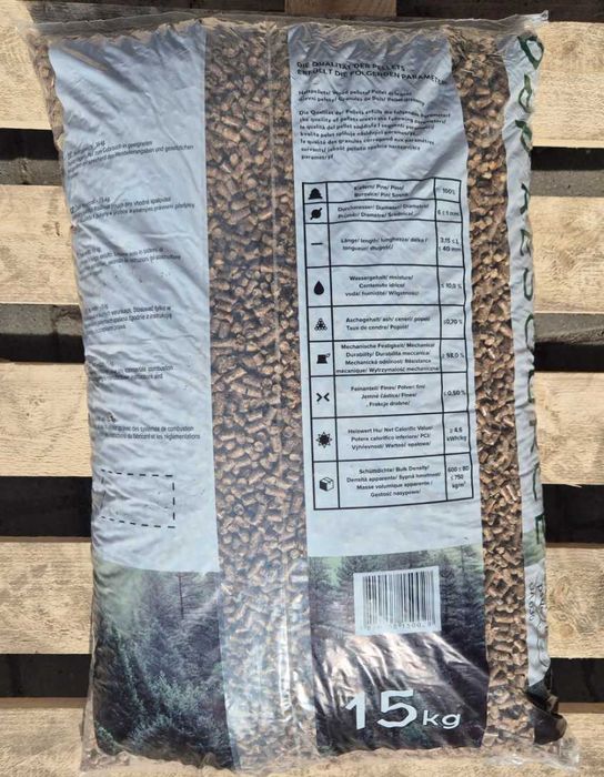 Pellet certyfikowany A1 premium DPP
