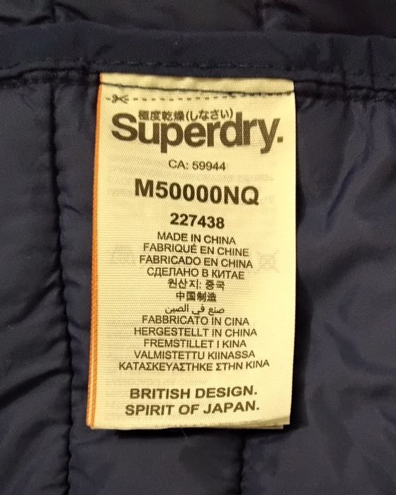 Wr) SUPERDRY lekka oryginalna kurtka Roz.S