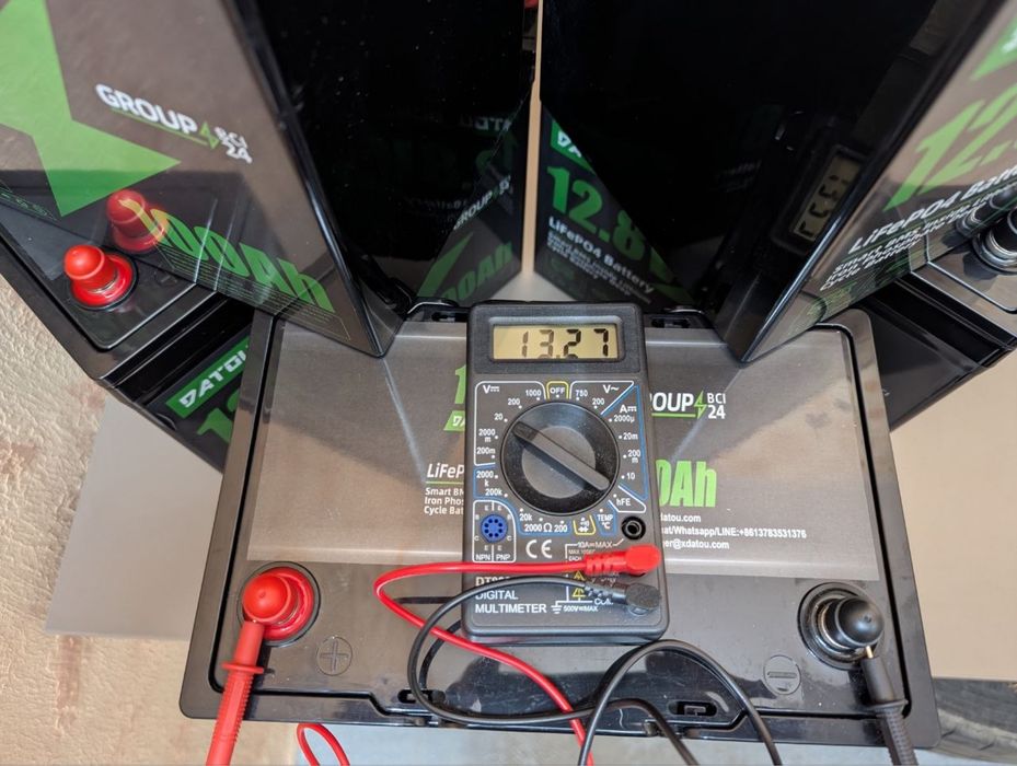 НАЯВНІСТЬ‼️ Литий-железо-фосфатный аккумулятор LifePO4 12.8v 100Ah BMS Datouboss