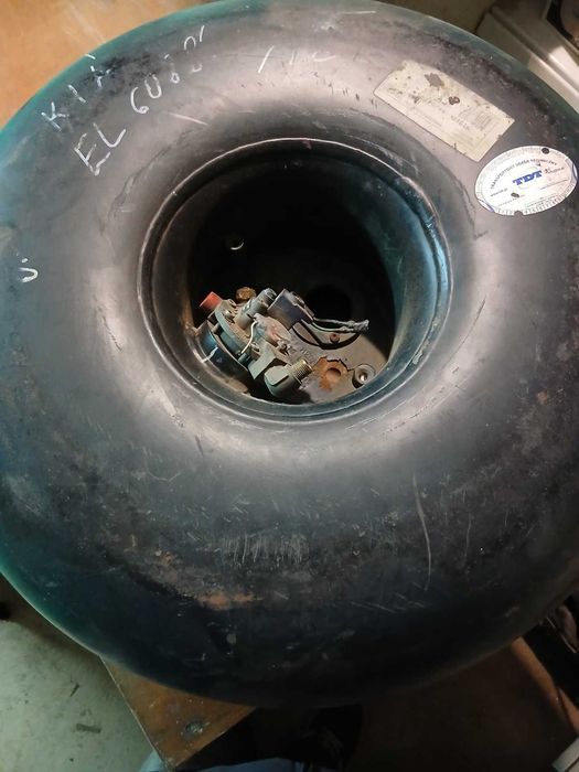 Газовий балон ГБО 4 тороїдальний 51л  з мультиклапаном Tomasetto