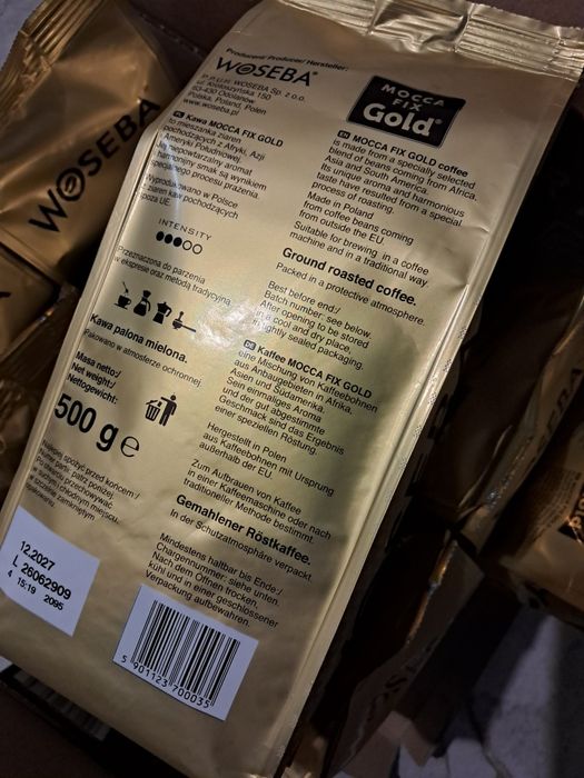 Kawa woseba mielona 500g