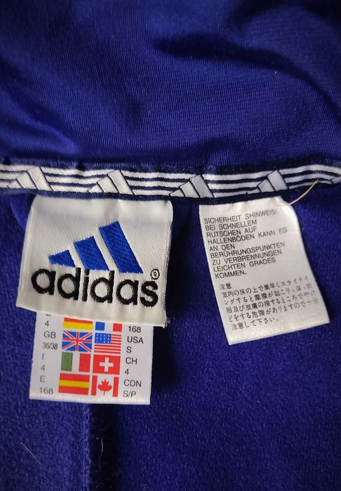 Sportowa bluza niebieska Adidas Old School. Nowa!