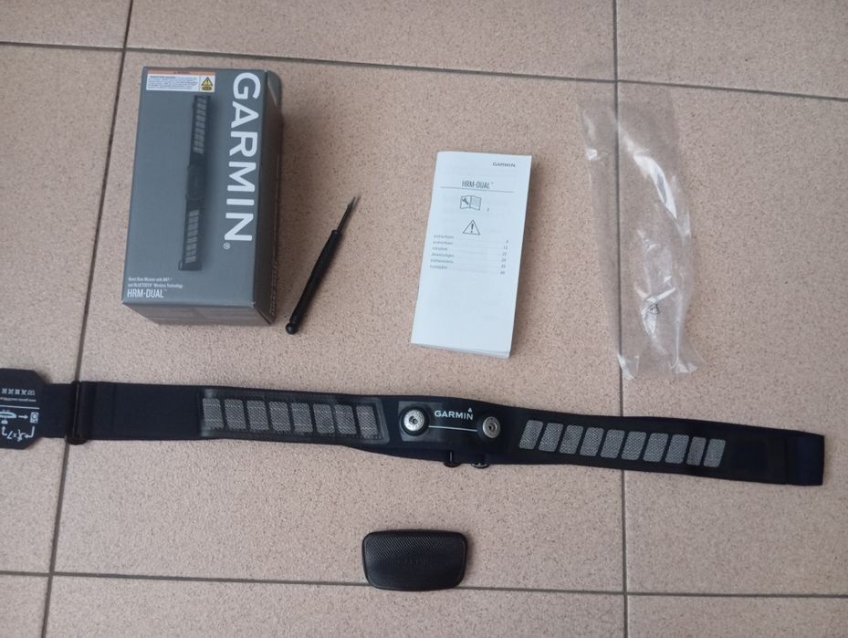 Garmin HRM DUAL novo.