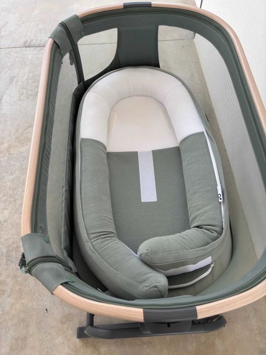Berço Maxi-Cosi Iora Air + Ninho Doomoo Cocoon – Verde