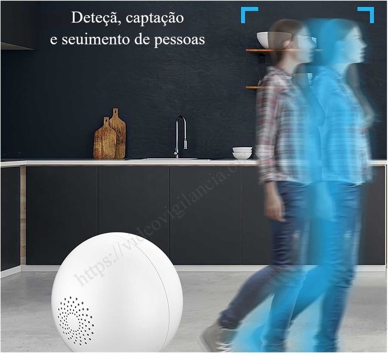 Câmara Full HD ‼️ Rotativa ‼️ Sem fios‼️ Deteção Movimento ‼️ Tuya