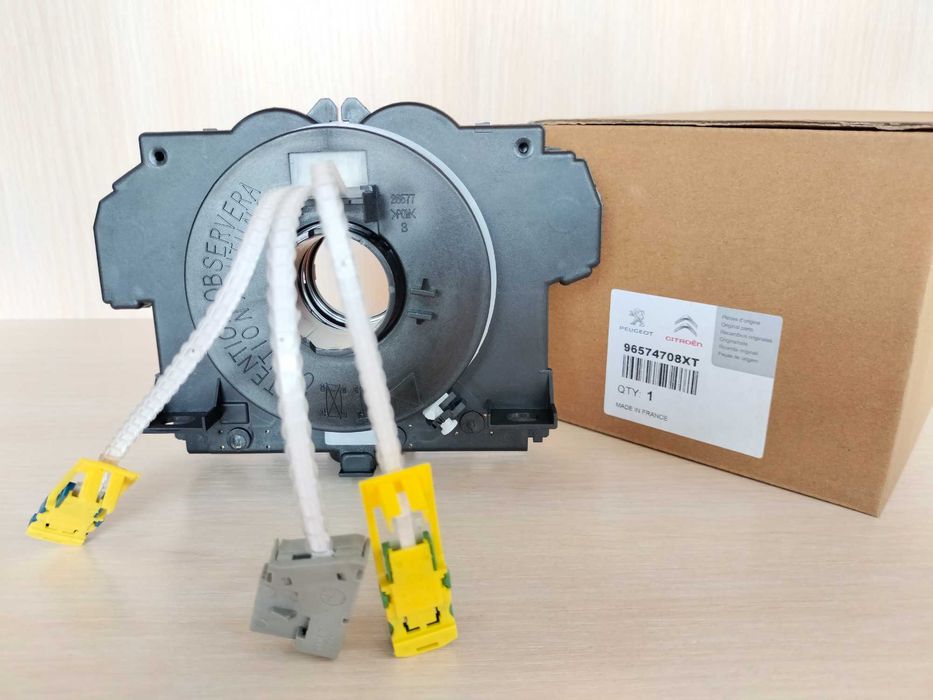 Шлейф керма, модуль AirBag Peugeot 307 407 807 Citroen Berlingo C4 C5