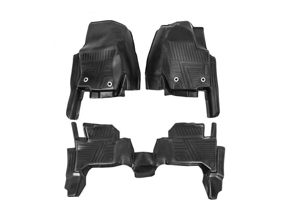 Toyota Land Cruiser Prado 250 2023- рр. Гумові килимки Niken Luxury 3D (3 шт)