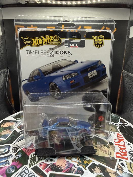 Hot Wheels - Timeless Icons - Nissan Skyline GT-R - BOX  Skyline