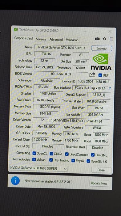 PC ryzen 5 1600af gtx 1660 super